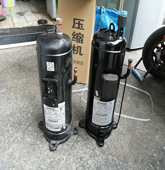 召陵中央空调压缩机的更换维修